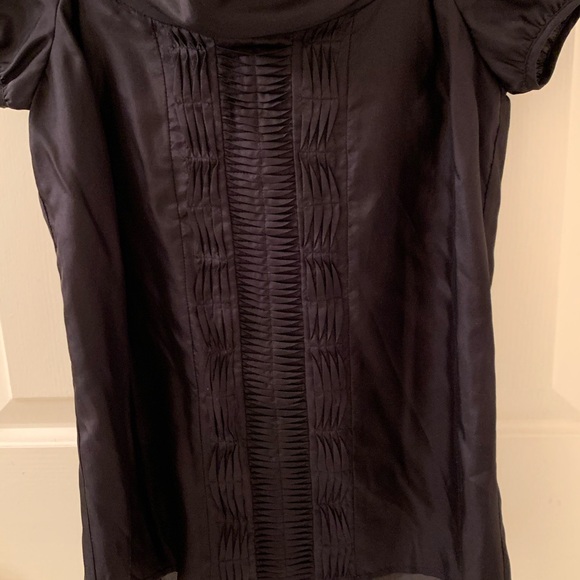 Cynthia Cynthia Steffe Black Silk Top - Picture 2 of 6